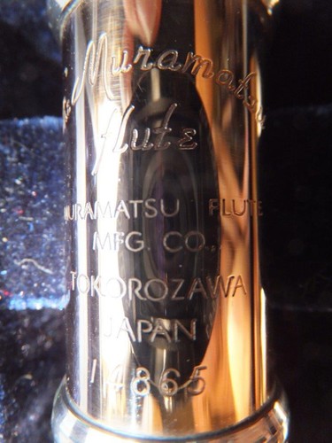 Muramatsu 14k gold querflöte - 14k,