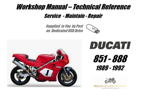 Ducati 851 888 service - 888,