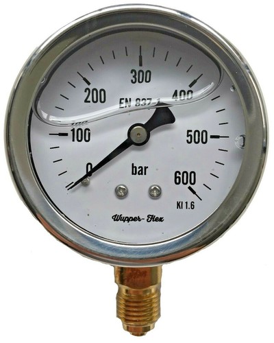 Manometer mit glycerinfüllung - manometer,