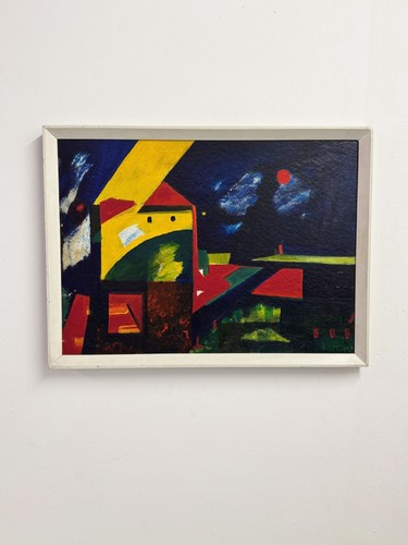 Signed french abstract - french,