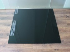 Quadrat 90x90cm Glas schwarz -