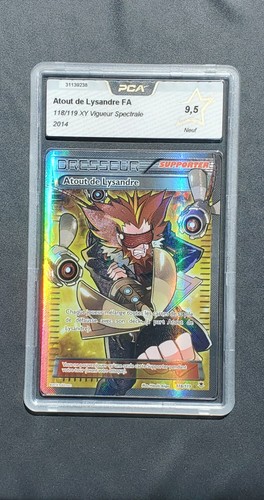 Pokemon karte lysanders trumpf - karte,