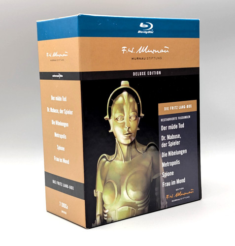 Fritz lang box blu - box, deluxe