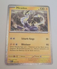 Pokemon Mc Donalds Promo Card Holo Miraidon 003/015