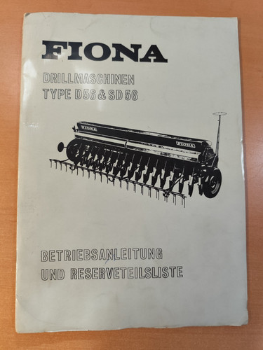 Fiona drillmaschine d56 - drillmaschine,