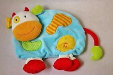 Fehn Kuh türkis bunt Rassel