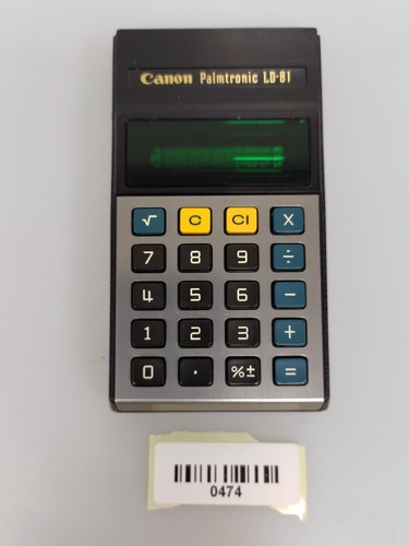 0474 taschenrechner canon - taschenrechner,