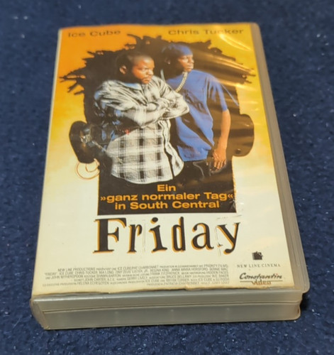 Friday auf vhs - video, cassette