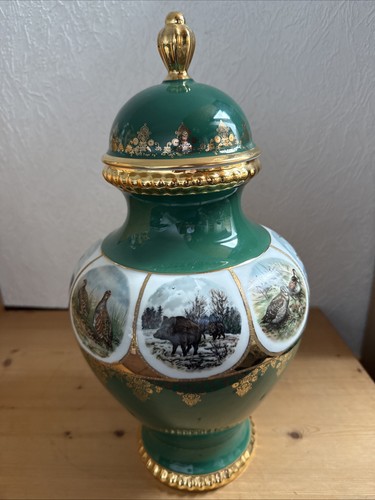 Große prunkvase deckelvase - große,