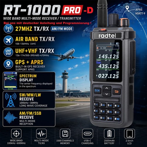 Radtel 1000 pro d - radtel, rt-1000