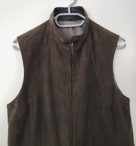 Damen lederweste jacke weste - damen,