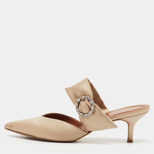 Malone souliers beige - souliers, satin