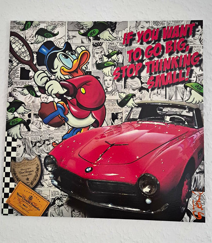 Pop art print you want - print, „if
