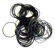 100 x UHRENDICHTUNGEN ARMBAND-UHR GEHÄUSE-DICHTUNG O-RING DICHTUNGSRINGE 31-40mm