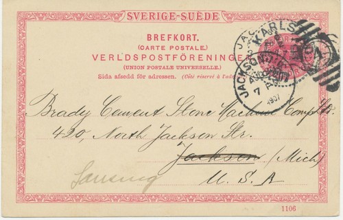 Schweden 1907 10öre - schweden,
