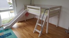 Flexa Kinderhalbhochbett mit Rutsche usw. guter Zust.