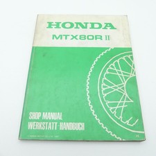 Original Honda MTX 80 R2 HD09 Werkstatthandbuch Reparaturanleitung manual C4835