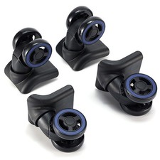 4 Stk Ersatz Gepäck Rollen Räder Lenkrolle Schwenkräder für Reisekoffer Koffer