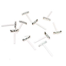 10x Anstecknadel Anstecker Hochzeit Corsage Revers Clip Pin