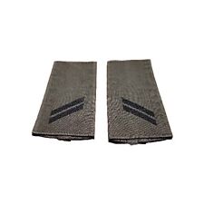 BW Rangschlaufen/Aufschiebeschl/Dienstgrad Obergefr. Paar Oliv/schwarz 