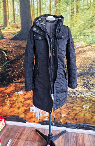 Dreimaster damen parka mantel - damen,