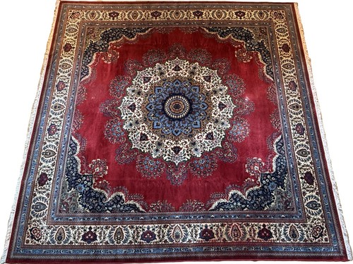 Webteppich aus wolle 400 - webteppich, x