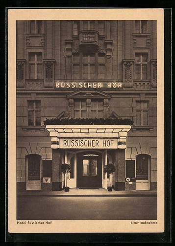 Berlin hotel russischer - ak,
