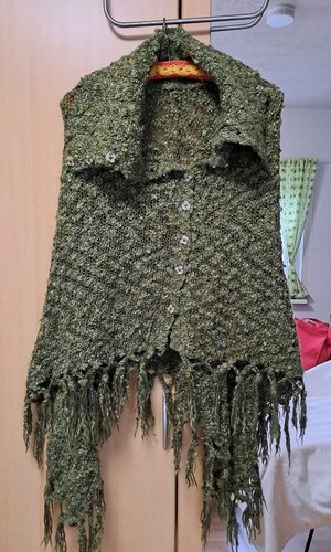 Schicker strick poncho in - schicker,