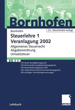 Steuerlehre 1 Veranlagung 2002
