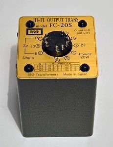 Iso 20s audio - fc-20s, transformer