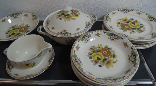 Vintage keramik geschirr - keramik,