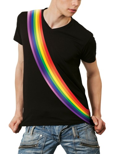 Regenbogen schärpe rainbow - regenbogen,
