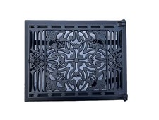 Antike Ofentür Warmhaltefach Kachelofen Jugendstil Gusseisen Kachelofentür