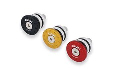 CNC Stopfen Gabel Vorne Linke Seite Ducati Diavel 1260 S 2019-2022 Schwarz