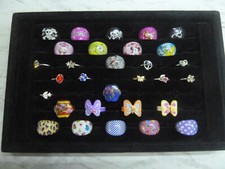 30x Kinderringe Kinderschmuck