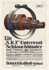 S.K.F. Universal-Schlauchbinder Heinrich Kalthoff Plakat Braunbeck Motor A2 328