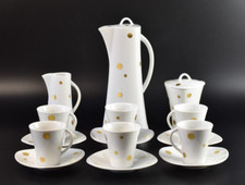 Weimar Porzellan Mokka Service