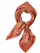 65cm handrolliert Seidentuch Seidenschal Sommer Frühling Kopftuch Damen Herren