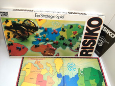 Risiko von Parker Spiel 1982 Strategie komplett und TOP knapp 400 Spielsteine