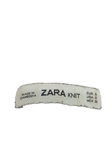 Zara knit feinstrickpullover - zara,