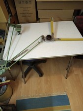 Kuhlmann Zeichenmaschine 60er Jahre + Schablonen