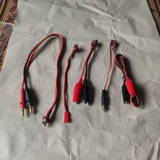 Verbindungskabel Set T Stecker an Banana für IMAX B6 B6AC Ladegerät