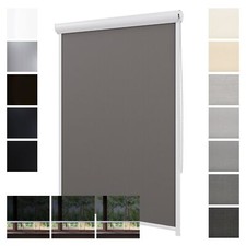 Thermo Screen Fensterrollo Kassettenrollo B27 Maßanfertigung UV-Schutz 95-99%