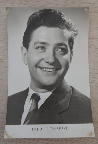 Foto autogrammkarte - foto,