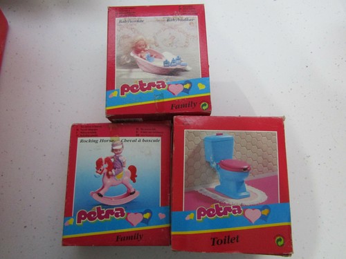 Vintage plastik petra familie - vintage,