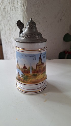 Antiker bierkrug bayerische - antiker,