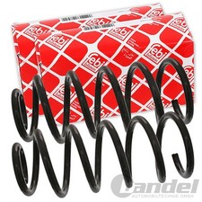 2x FEBI FAHRWERKSFEDER