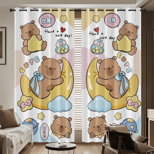Capybara fenstervorhänge - capybara.03,