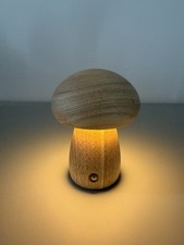 Akku-Tischlampe Wooden