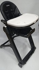 Peg Perego Siesta follow me Hochstuhl Schwarz/Black
